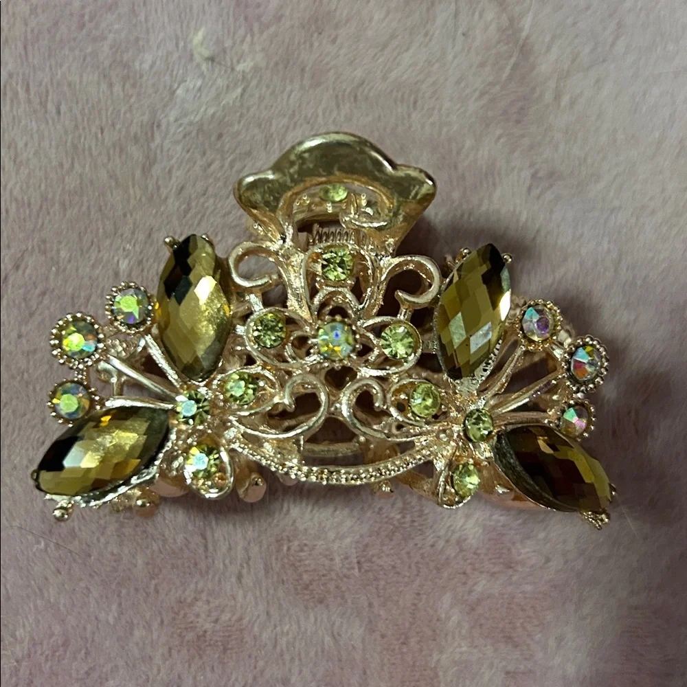 2 Bling metal hair clips​ - Picture 4 of 5